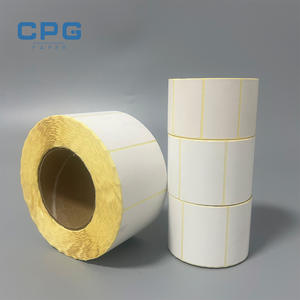 Wholesale Custom High Quality Supermarket Shipping Barcode Label Roll 4x6 Thermal Label Printer <b>Stickers</b> - Product Image 1