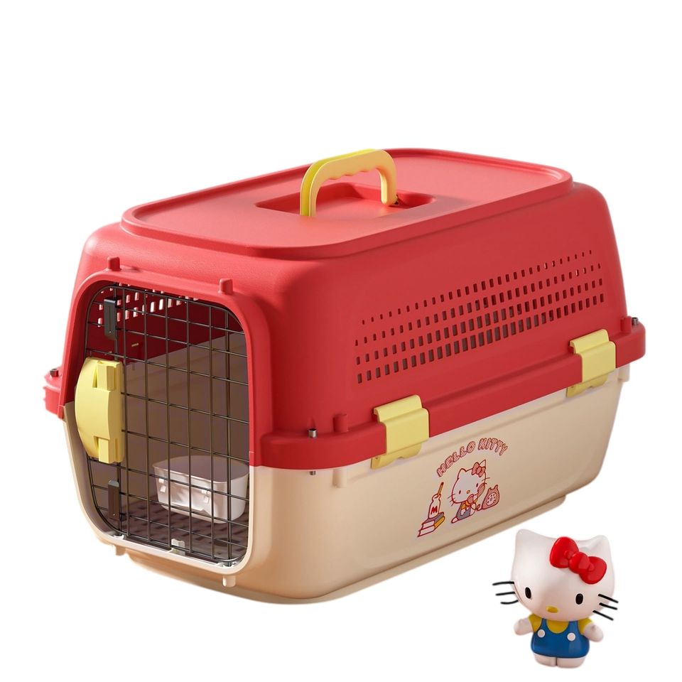 For Cartoon Design Airline-Approved Portable Pet Carrier for Cats Dogs ...