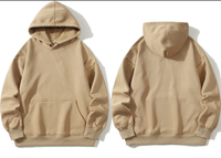 Groothandel Hoogwaardig 100% Katoenen Zachte Fleece Voering Blanco Hoodie Premium Hoodies