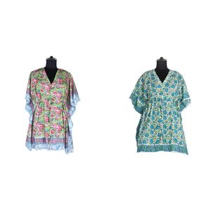 Vestido de noche de señora, caftán corto - Product Image 1