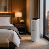 Climatiseur portable 14000 BTU, chauffage et refroidissement, Plug & Play, sans unité extérieure, télécommande pour la maison, l'hôtel, le bureau