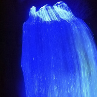Tissu en fibre optique lumineux LED, matériaux textiles RGBW, robe, rideau, nappe, banquet, mariage, restaurant, indice de protection IP68