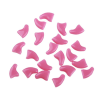 Protège-ongles en caoutchouc thermoplastique doux pour animaux de compagnie, 20 pièces, anti-rayures, avec colle gratuite pour la protection quotidienne des chats et des chiens à la maison