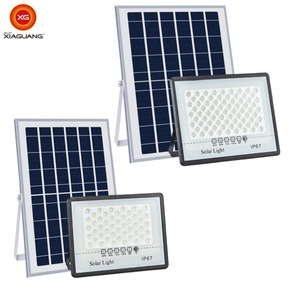 2025 nóng bán năng lượng mặt trời dẫn đèn lũ IP66 không thấm nước 6500K 10W cảm biến chuyển động ABS ngoài trời chiếu sáng sân vườn - Product Image 4