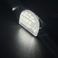Ampoules de véhicule transparentes accessoires de voiture lampe de numéro de plaque d'immatriculation LED pour Chevrolet Corvette Impala Monte Carlo Lumina SSR S10
