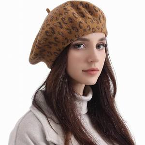Klassische Vintage Leoparden-Baskenmütze Malermütze Französische Künstler-Baskenmütze für Mädchen und Damen - Product Image 6