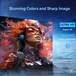 Hotack X3AR Xách Tay Mini Ngoài Trời Proyector <span class=keywords><strong>LCD</strong></span> Thông Minh Android TV Không Dây Projecteur HD 1080P Rạp Hát Tại Nhà Video Chiếu - Product Image 4