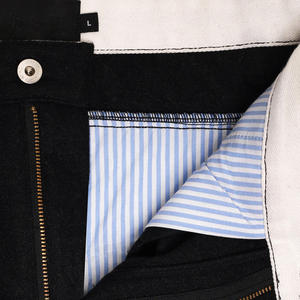 <span class=keywords><strong>Pantaloni</strong></span> in Lana <span class=keywords><strong>con</strong></span> <span class=keywords><strong>Tasche</strong></span> <span class=keywords><strong>Laterali</strong></span> Personalizzate, Pieghe Frontali, Vestibilità Ampia e Gamba Larga - Product Image 4