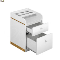 Chariot de rangement pour manucure et pédicure de luxe pour spa de beauté