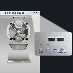 เครื่องทำน้ำแข็งแข็งที่ได้รับการรับรองจากดาวสแตนเลส CY-N45 3000W 45L/H 110V/220V สำหรับผลไม้และนม - Product Image 4