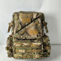 Sac à dos de camouflage extérieur en polyester résistant à l'usure, sac à dos tactique pour les amateurs de sports de plein air et d'alpinisme