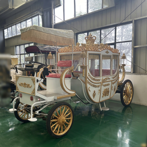 Calèche de Mariage Électrique de Luxe Style Sculpture Royale Personnalisée de Haute Qualité avec Roues Solides et Garantie de 2 Ans - Product Image 1