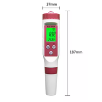 2026 7 in 1 ORP Meter Aquarium Water Quality Tester PH TDS Fish Pond Meter Fish Tank ORP Salinity Detector