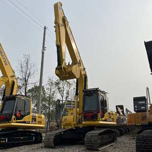 Excavatrice Komatsu Pc200-7 Pc220-8 d'occasion, 22 tonnes, haute efficacité, chargeuse, machines de terrassement et de construction à bas prix - Product Image 3