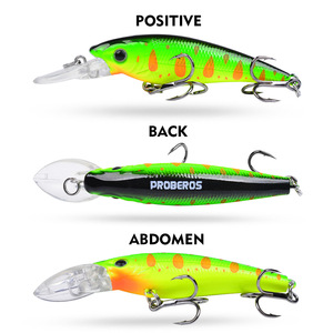 Bán Buôn Chất Lượng Cao Nhự<span class=keywords><strong>a</strong></span> Mồi Câu Cá Cứng Mồi 9Cm Nhân Tạo Cá Thu Hút Nhự<span class=keywords><strong>a</strong></span> Minnow Bait - Product Image 5