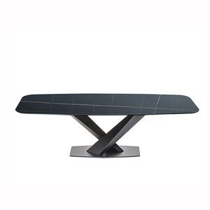 Đồ Nội Thất Hiện Đại Bàn Ăn Bằng Đá Cẩm Thạch Bộ Bàn Ăn 6 Ghế Người Bàn Ăn Và Ghế - Product Image 4