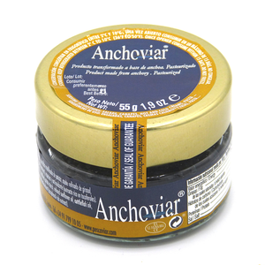 Texture douce saveur de fruits de mer perles d'anchois prix raisonnable goût fumé et de poisson 55g perles d'anchois pour salades et canapés - Product Image 3