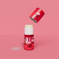 Récipient en carton kraft de gros tube de papier déodorant en bâton de 50g écologique