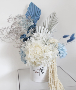 ใบปาล์มแห้งธรรมชาติแท้ ขายส่ง ใบปาล์มสีน้ำเงิน ใบปาล์มรักษาสภาพ ใบปาล์มแห้ง - Product Image 2