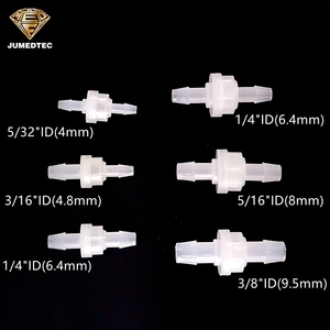 Válvula de retención unidireccional ABS sin retorno, válvula de retención de agua con resorte, tamaño grande, con/sin resorte, conexión de 3/16 barb, 4.8mm ID, suministro de agua - Product Image 5