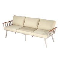 moderne arrière-cour Patio sectionnel causeuse canapé vente meubles extérieur jardin en aluminium Conversation canapé ensemble