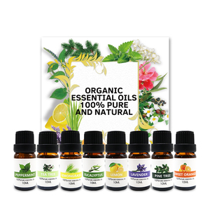 Etherische Olie 6Pc Set In Geschenkdoos Verspreiders Etherische Olie Pure Massage Aromatherapie Kaars Maken