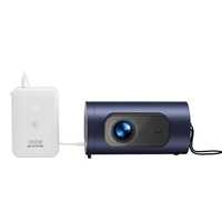 Projecteur Portable 1080P Natif 2026 300 ANSI WiFi 6 Android 14 avec Auto Focus et Correction Trapézoïdale, Batterie Externe Intégrée pour Maison et Extérieur