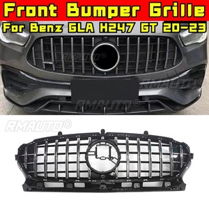 Bandes décoratives pour calandre de voiture, kit carrosserie, calandre avant pour Mercedes Benz GLA H247 GT 2020-2023, extérieur - Product Image 2