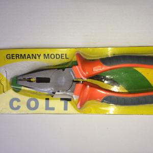 Cortadores de Alambre Colt de 8 Pulgadas, Acero al Carbono, Mango Rojo, Herramienta para Bricolaje Doméstico - Product Image 4