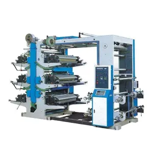उच्च गुणवत्ता स्वचालित Flexographic मुद्रण मशीन प्लास्टिक मुद्रण मशीन flexo मुद्रण मशीन