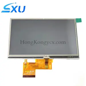 Conjunto de tela de toque de 5 polegadas GPS Display 20000494-14 LCD Touchpad de montagem de tela de 4,3 polegadas