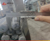 Tubes en carbure de silicium SiC personnalisés par l'usine KERUI, pureté 99 %, résistance aux hautes températures 1770-2000 ° C pour four et fourneau industriels