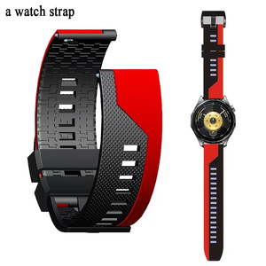 Correa deportiva ajustable de silicona suave con diseño de bucle deportivo, adecuada para accesorios de reloj <span class=keywords><strong>Amazfit</strong></span> <span class=keywords><strong>GTR</strong></span> 4/3 Pro de 22 mm. - Product Image 2