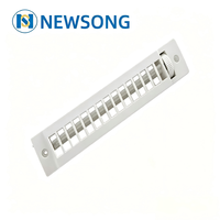 Grille de ventilation automobile réglable, compatible avec les systèmes de ventilation des bus, camions et fourgonnettes
