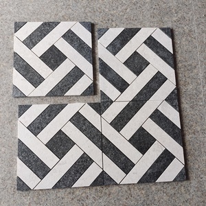 SH STONE aiguisé savane blanc calcaire frêne noir granit chevrons parquet marbre mosaïque <span class=keywords><strong>piscine</strong></span> carrelage salle de bain <span class=keywords><strong>fond</strong></span> mur barre - Product Image 4