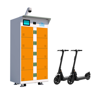 BMS 10 khe cắm xe đạp điện và Xe tay ga trạm trao đổi pin bằng cách hoạt động thuận tiện để sử <span class=keywords><strong>d</strong></span>ụng ngoài trời với tán mư<span class=keywords><strong>a</strong></span> và máy ảnh - Product Image 6