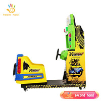 Simulateur de course vidéo pour enfants Golden Hand Green Frog Flame Racer, jeu à monnayeur, pour les plus de 8 ans, avec logo/graphisme personnalisé