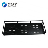 Supports de montage en Z pour panneaux solaires en tôle thermolaquée, panneau de masquage en aluminium brossé 1U 19 pouces