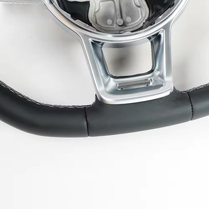 Volante Deportivo de Fibra de Carbono/Cuero con Luces LED para VW Golf 6/7 MK6/7 MK5 Passat <span class=keywords><strong>Polo</strong></span>, Actualización a MK7 <span class=keywords><strong>GTI</strong></span>, <span class=keywords><strong>Precio</strong></span> al por Mayor - Product Image 6