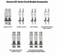 Accessoires MCB Série Simens 5ST3 : Contact de signalisation de défaut AS+FC pour disjoncteurs miniatures 5SL, 5SY, 5SP