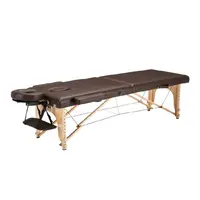 Folding Wooden Full Body Beauty Thai Milking Massage Table De Massage Bed
