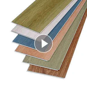 High Quality 6mm Rigid Floor Plastic Waterproof Durable Diamond Click Vinyl Spc Flooring Tile