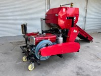 Machine d'emballage automatique de balles d'ensilage à haut rendement, avec moteur, boîte de vitesses, châssis en acier robuste, faible bruit, longue durée de vie, pour usage agricole
