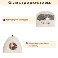 Maison pour chat, tente pour animaux de compagnie, niche pour chien d'intérieur, housse amovible lavable, toutes saisons, pour petits animaux