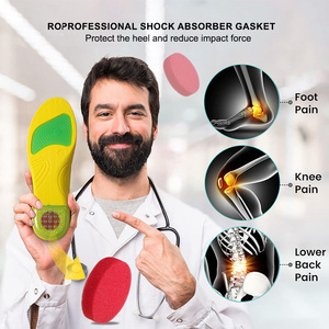 China Factory Price Foot Shell Arch Support Polyurethane Shock Hiking Insoles Cushion for Sport Shoe - Product Image 5