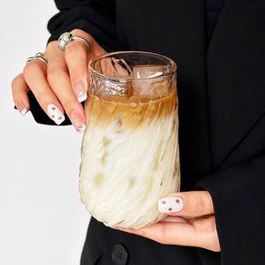 Exquisita Taza <span class=keywords><strong>de</strong></span> <span class=keywords><strong>Vidrio</strong></span> <span class=keywords><strong>de</strong></span> Borosilicato con Tapa y Pajita, Estilo Nórdico, Colores Personalizables, Resistente al Calor, Reutilizable, Apta para Microondas, para Té con Leche - Product Image 2