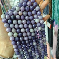 Perle d'agate d'Alashan naturelle brute 12 mm, pierre originale ronde pour bracelet et collier