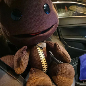 Nuovo piccolo grande pianeta Sackboy adesivo giocattolo gonfiabile bambola pianeta peluche - Product Image 3