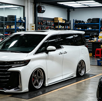 Kit carrosserie ABS blanc 2024 pour conversion facelift Alphard Vellfire série 40, style OEM, ensemble de lèvres avec garantie d'un an