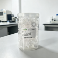 Filtres à seringue stériles en PES et PTFE de 0,22 µm et 0,45 µm, 13 mm, 25 mm, 33 mm, pour HPLC, filtration en laboratoire, fabricant